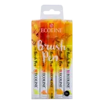 Sada Brush Pen Ecoline 5ks - Žluté odstíny