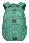 Batoh na notebook Travelite Basics Backpack Print Green