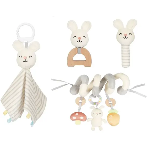 eliNeli Gift Set 4 in 1 darčeková sada pre bábätká Bunny 1 ks