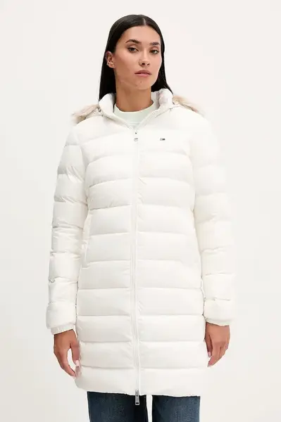 Péřová bunda Tommy Jeans