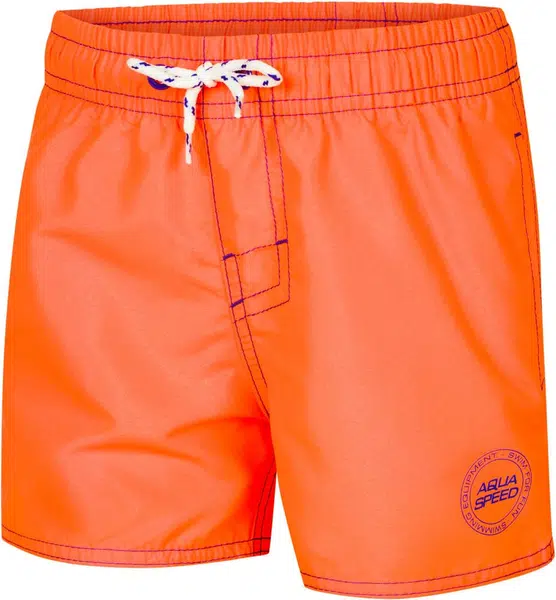 Oblečenie pre chlapcov AQUA SPEED AQUA_SPEED_Swimming_Shorts_Liam_Orange