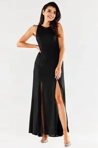 Awama Woman's Dress A549 Black