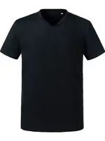Men's Pure Organic V-Neck Russell T-Shirt