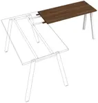 HOBIS kancelársky stôl UNI UE A 1200 RU