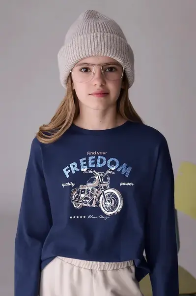 Detská bavlnená košeľa s dlhým rukávom Mayoral