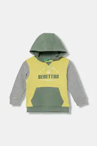 Detská bavlnená mikina United Colors of Benetton