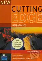 New Cutting Edge - Intermediate: Student's Book with CD-ROM - kniha z kategorie Jazykové učebnice a slovníky