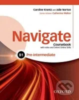 Navigate Pre-intermediate B1 Coursebook with DVD-ROM and OOSP Pack - kniha z kategorie Jazykové učebnice a slovníky