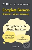 Easy Learning German Complete Grammar, Verbs and Vocabulary (3 books in 1) - kniha z kategorie Jazykové učebnice a slovníky