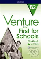 Venture into First for Schools: Workbook With Key Pack - kniha z kategorie Jazykové učebnice a slovníky