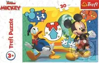 Mickey Mouse a Kačer Donald - puzzle z kategorie 15 - 60 dílků