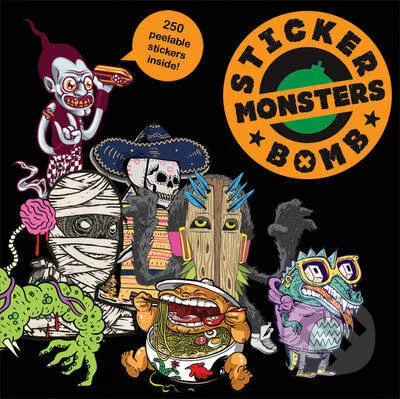 Stickerbomb Monsters - kniha z kategorie Odborné a naučné