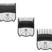 Sada náhradních magnetických nástavců Moser - 1,5 mm, 3 mm a 4,5 mm (1801-7010) + dárek zdarma