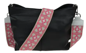 NovaKabelka.cz Batilda Nera s přídavným popruhem XIV