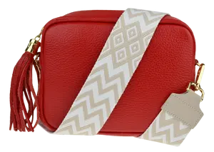 NovaKabelka.cz Bala Rossa Corallo s přídavným popruhem III