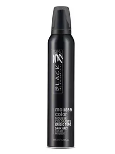 Barevné pěnové tužidlo Black Mousse Color - 200 ml, tmavě šedá (03201) + dárek zdarma
