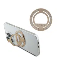 Guess Rhinestones MagSafe Ringstand, zlatá