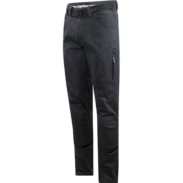 Pánské moto kalhoty LS2 Straight Dark Grey tmavě šedá M