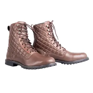 Dámské moto boty W-TEC Leocia Brown hnědá 41