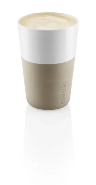 Hrnky na latte 360 ml, set 2ks, perlově béžová - Eva Solo