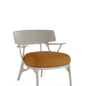 Křeslo A.I., více variant - Kartell Barva: Šedá / Oranžová