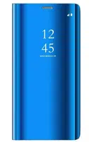 Flipové pouzdro Cu-Be Clear View pro Samsung Galaxy A35 5G, modrá