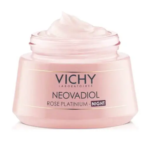 Vichy Noční rozjasňující a obnovující krém pro zralou pleť Neovadiol Rose Platinum (Replumping Night Care) 50 ml