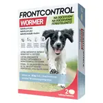 FRONTCONTROL Wormer na odčervení tablety pro psy 2 kusy