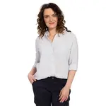 Bushman Dámská lněná košile Lora, modrá L