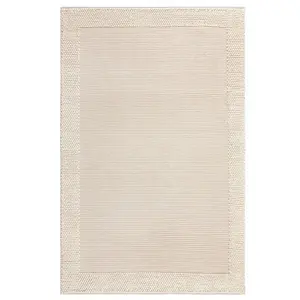 Flair Rugs RUČNĚ TKANÝ KOBEREC, 80/150 cm krémová