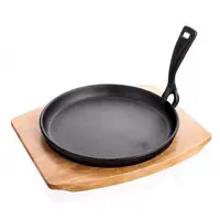 Pánev na dřevěném prkénku BANQUET Grada 22cm