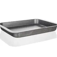 Plech na pečení BANQUET Granite 36,5x27cm