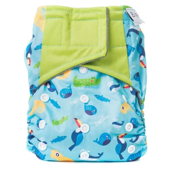 BOBÁNEK Extra savá Aio plenka suchý zip Chameleoni 1 ks