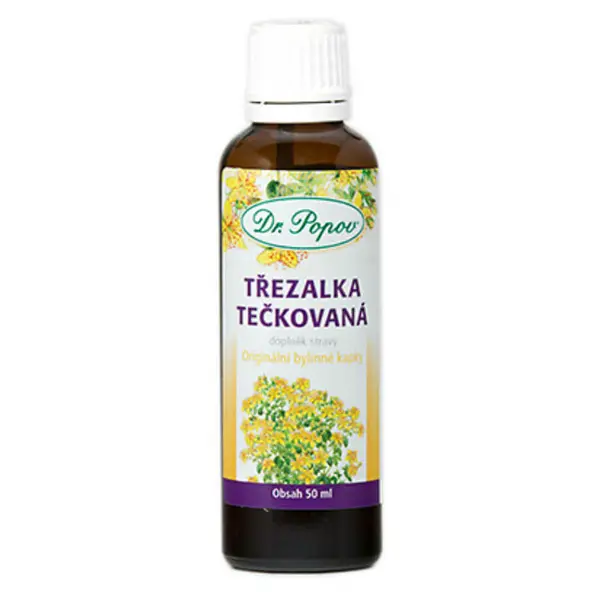 DR.POPOV Kapky bylinné Třezalka tečkovaná 50 ml