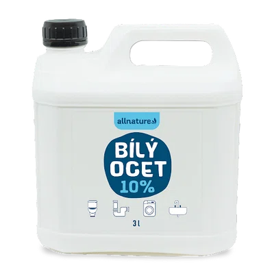 ALLNATURE Bílý ocet 10% 3 l