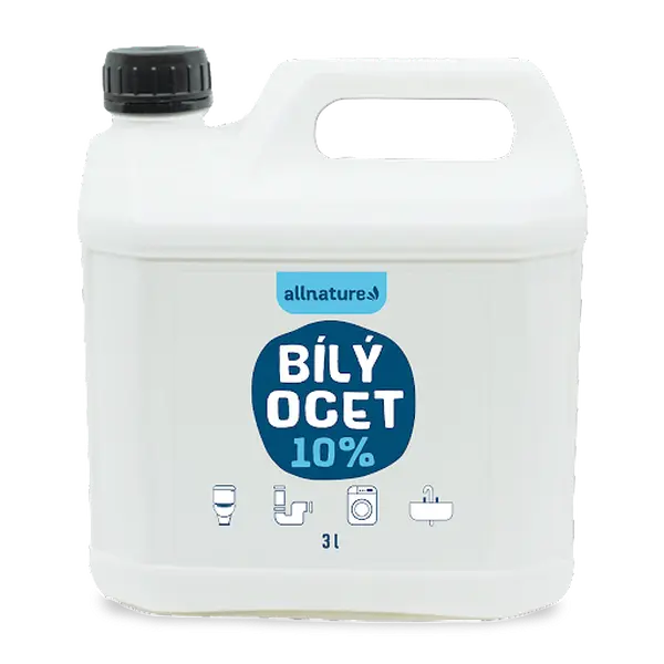 ALLNATURE Bílý ocet 10% 3 l
