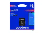 Karta paměťová GOODRAM microSD 16GB s adaptérem