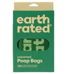 EARTH RATED Sáčky na psí exkrementy s uchy bez vůně v krabici 120 kusů
