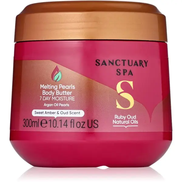 Sanctuary Spa Ruby Oud vyživující tělové máslo 300 ml