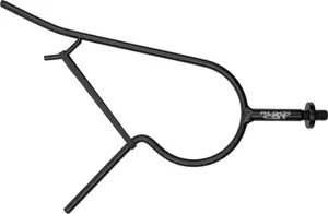Black cat vodiaca vidlička captured deflector
