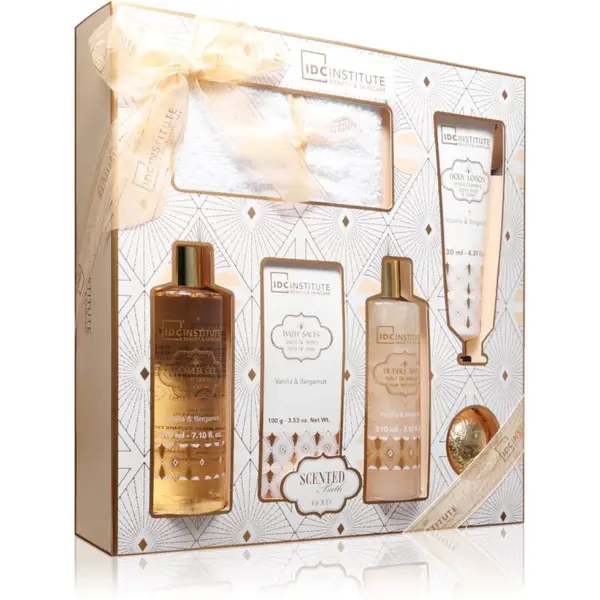 IDC Institute Scented Bath Gold dárková sada pro ženy