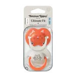 Tommee Tippee Silikonový dudlík Ultimate Fit Deco Girl 18-36m 2 ks více barevných variant