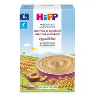HIPP Praebiotik mléčná kaše vícezrnná se švestkami BIO 250 g
