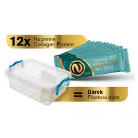 NUPREME Proteinové tyčinky kokos a karamel v dóze 12 ks
