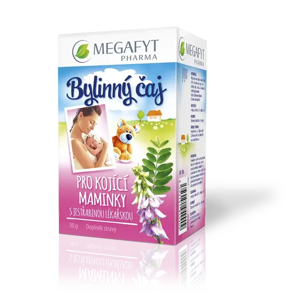 Megafyt Bylinný čaj pro kojící matky s jestřabinou lék. 20 x 1.5 g