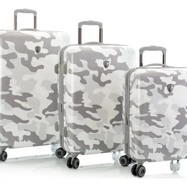 Sada cestovních kufrů Heys White Camo S,M,L