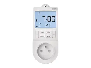 Termostat EMOS P5660FR zásuvkový s funkcí digitálního časovače 2v1