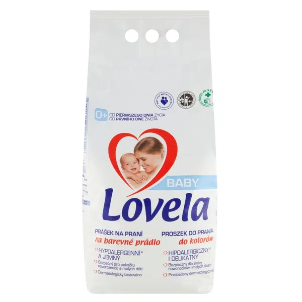 LOVELA Baby Prášek na praní na barevné prádlo 41 praní 4,1 kg