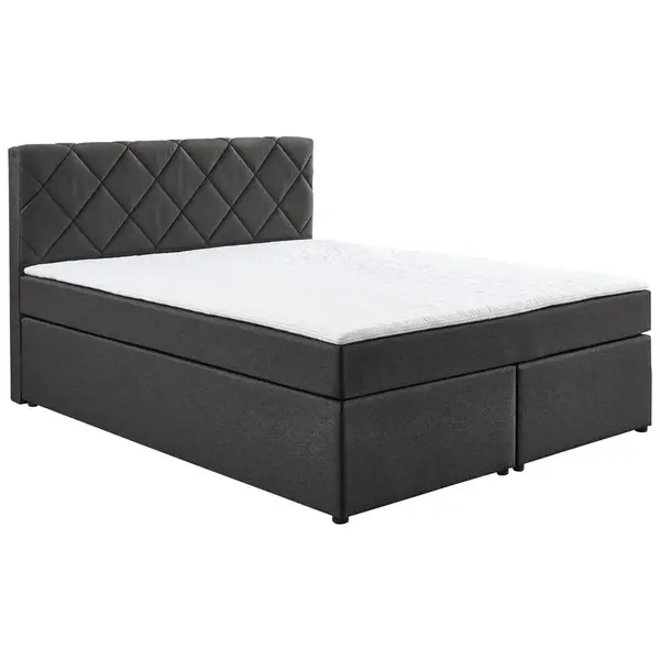 Boxxx POSTEL BOXSPRING, 140/200 cm, antracitová