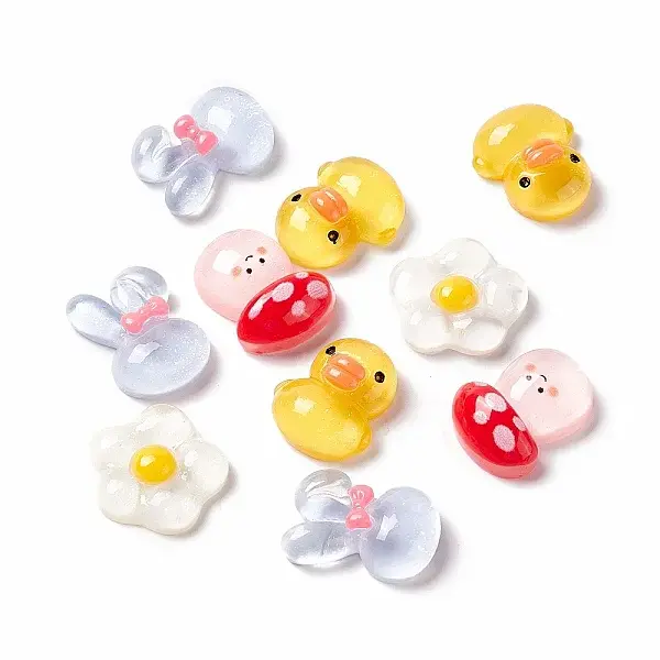 Transparent Resin Cabochons